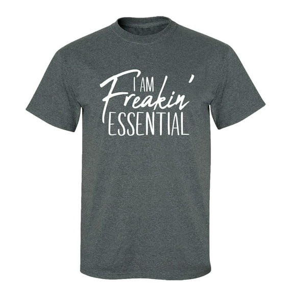 Funny I'm Freakin' Essential Unisex Short Sleeve T-shirt-Dark Heather-large