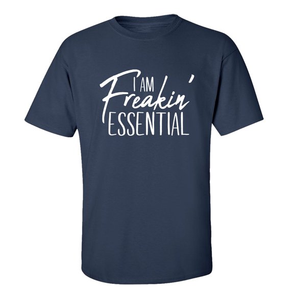 Funny I'm Freakin' Essential Unisex Short Sleeve T-shirt-Navy-small