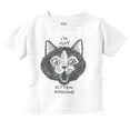 thumbnail image 1 of Funny I'm Just Kitten Around Joke Toddler Boy Girl T Shirt Infant Toddler Brisco Brands 6M, 1 of 1