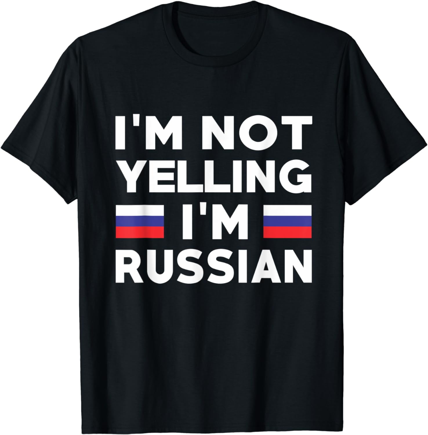 Funny Russian Coffee Mug - "I'm Not Yelling I'm Russian" 11oz White Ceramic Mug, Dishwasher Safe