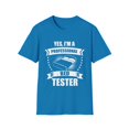 thumbnail image 1 of Funny I'm a Professional Mattress Bed Tester Enthusiasts Novelty Bunk Beds Bedroom Couch Evaluator Examiner Unisex Softstyle T-Shirt, 1 of 4