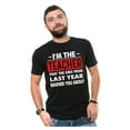 thumbnail image 1 of Funny I'm the Teacher Shirt Back To School Shirts Funny School Shirts Teacher Humorous Gifts (XX-Large Black), 1 of 6