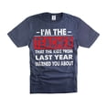 thumbnail image 1 of Funny I'm the Teacher Shirt Back To School Shirts Funny School Shirts Teacher Humorous Gifts (XX-Large Navy Blue), 1 of 6