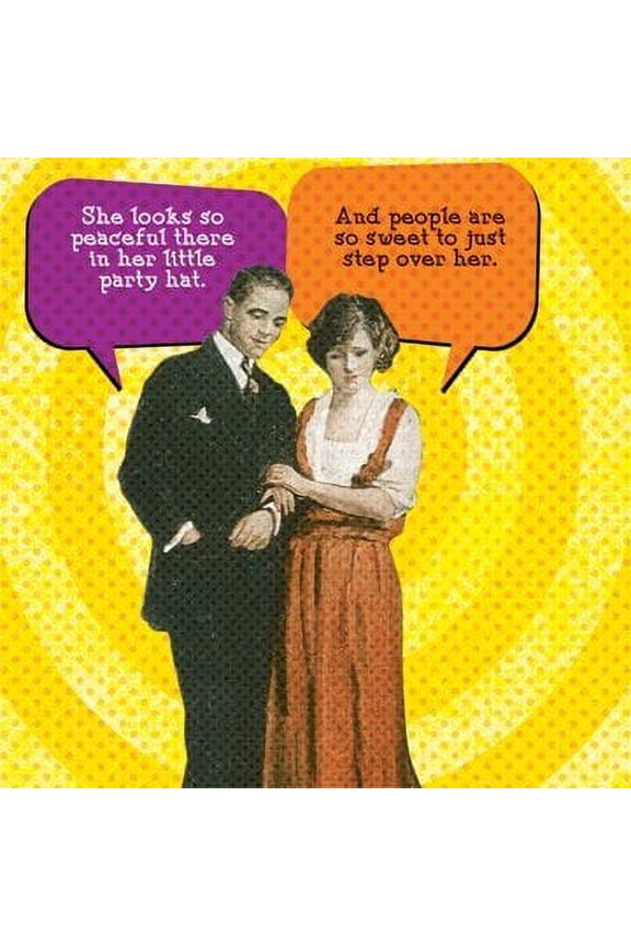 Funny IMproper Greeting Beverage Napkin-Party Hat