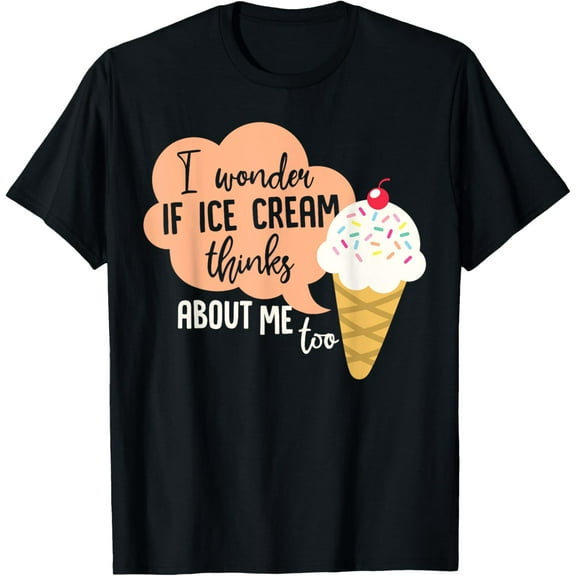 Funny Ice Cream Cone Design For Girls And Women T-Shirt