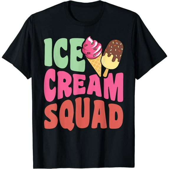 Funny Ice Cream Family Ice Cream squad T-Shirt