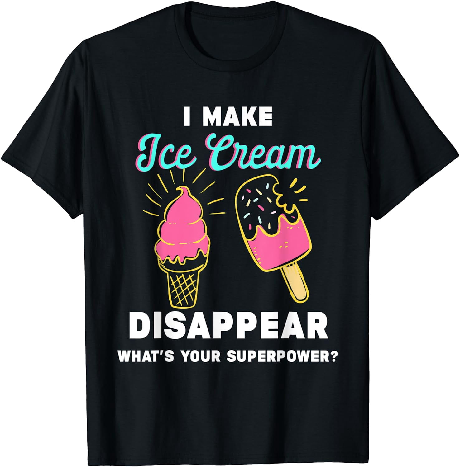 "Level Is No Cream" Funny Saying Graphic T-Shirt - Comedy Gift Tee In Blue Denim - View #9