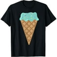 thumbnail image 1 of Funny Ice Cream T-shirt - Gift For Cool Kids And Toddlers T-ShirtPure cotton short-sleeved shirts for both men and women, 1 of 6