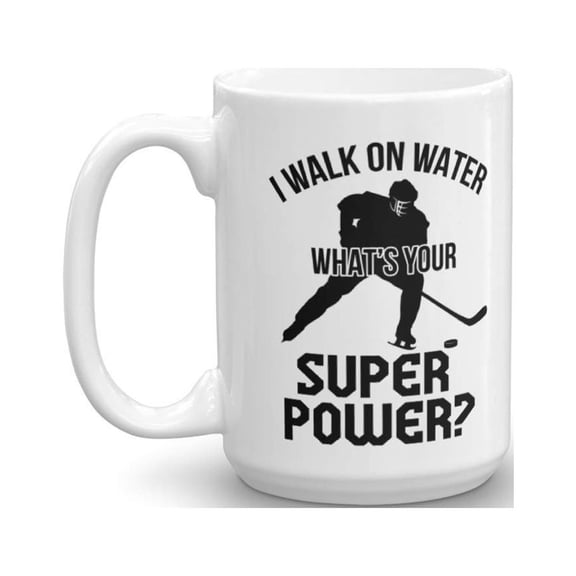 Funny Ice Hockey Coach Novelty Gifts Coffee & Tea Gift Mug (15oz)