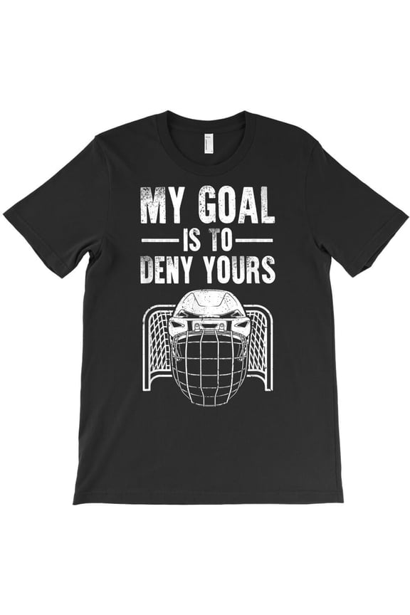 Funny Ice Hockey Goalie Design For Kids Men Women Hockey Player - New Arrival H37181 Unisex T-Shirt, Up to 5XL Available
