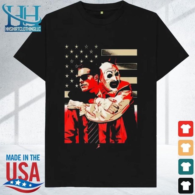 Funny Ice Nine Kills X Terrifier A Work Of Art Embrace Shirt