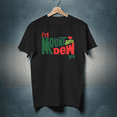 thumbnail image 1 of Funny Id Mount And Dew Ya Soda Humor Sarcastic Graphic Design Cotton Unisex T-Shirt, up to size 5XL, 1 of 2