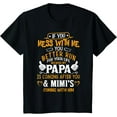 thumbnail image 1 of Funny If You Mess With Me My Papa And Mimi Is Coming T-Shirt Unisex S-5XL Hot Trending Shirt, Vintage Birthday Gift, 1 of 2