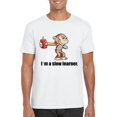 thumbnail image 1 of Funny Im A Slow Learner Injured Monkey Novelty Humor Unisex T-Shirt, 1 of 3