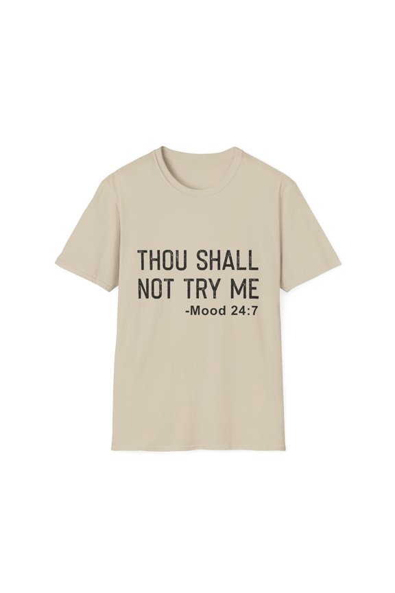 Funny Impatient Introverts Awkward Moody Statements Saying Hilarious Introverted Impatience Mockery Sayings Unisex Softstyle T-Shirt