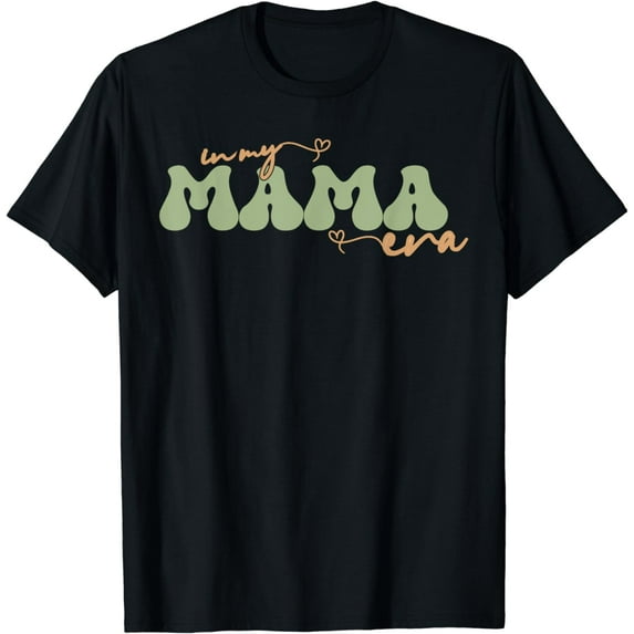 Funny In My Mama Era Lover Groovy Retro Mom Mother's Day T-Shirt