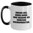thumbnail image 1 of Funny Inspirational Chiropractor Gifts from Mom to Become an Amazing Chiropractor, Mother's Day Unique Gifts for Chiropractors, 1 of 4