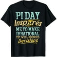 thumbnail image 1 of Funny Inspire Pi Day Shirt Motivational Math Student T-Shirt, 1 of 3