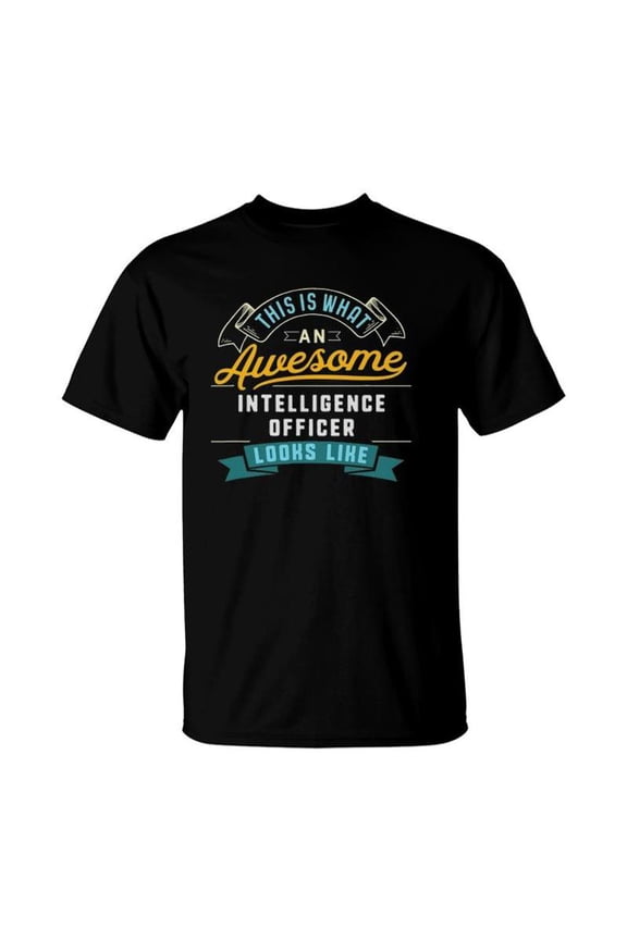Funny Intelligence Officer Awesome Job Occupation TShirt