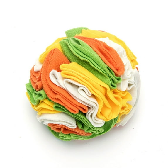 Funny Interactive Dog Feeding Toy Portable Pet Sniff Ball Slow Feeder Training