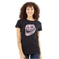 thumbnail image 1 of Funny Internet Troll Face Meme Women's T Shirt Ladies Tee Brisco Brands S, 1 of 4