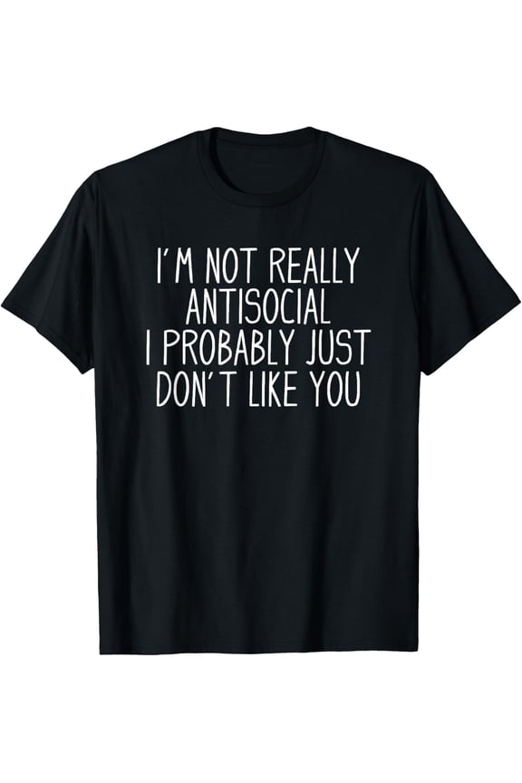 Funny Introvert Antisocial T-Shirt