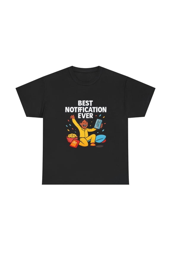 Funny Introvert Shirt Best Notification Ever Antisocial Gift Tee