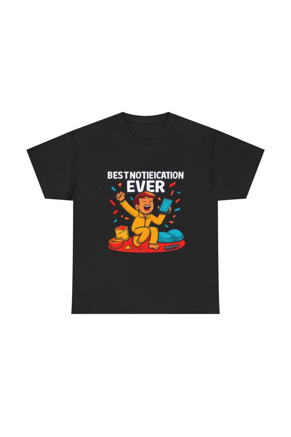 Funny Introvert Shirt Best Notification Ever Antisocial Gift Tee