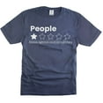 thumbnail image 1 of Funny Introvert Shirt People Review Not Recommend T-Shirt Anti Social Person Gift Tee (Large Navy Blue), 1 of 6