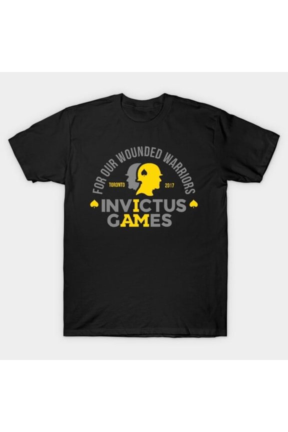 Funny Invictus Games Sporting Event Artwork Print, H37623 Unisex T-Shirt, Up to 5XL Available