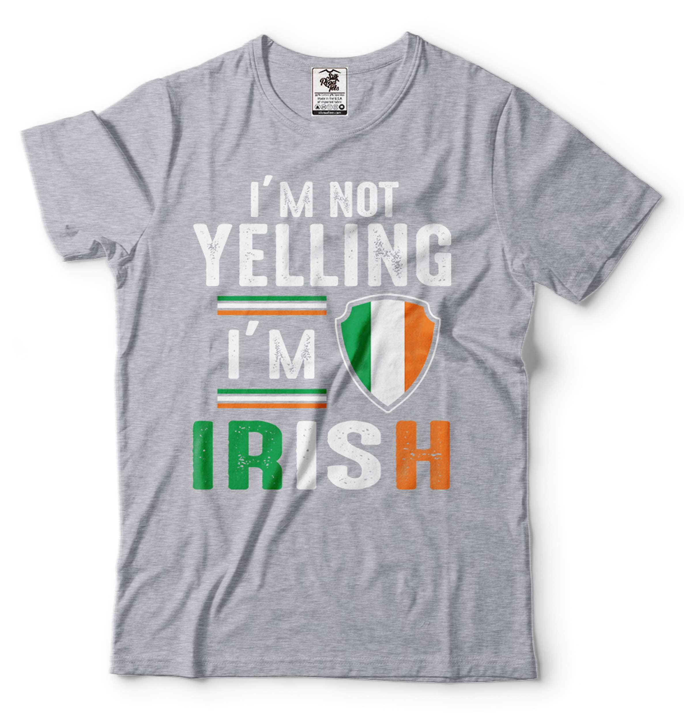 Funny Irish Shirt Ireland Patriotic Tee St Patrick's Day Humorous Shirt