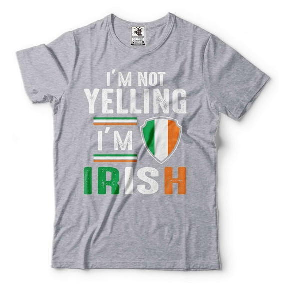 Funny Irish Shirt Ireland Patriotic Tee St Patrick's Day Humorous Shirt Saint Patrick Gifts