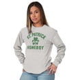 thumbnail image 1 of Funny Irish St. Patrick is My Homeboy Long Sleeve TShirt Men Women Brisco Brands S, 1 of 6