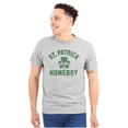 thumbnail image 1 of Funny Irish St. Patrick is My Homeboy Men's Graphic T Shirt Tees Brisco Brands S, 1 of 5