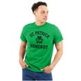thumbnail image 1 of Funny Irish St. Patrick is My Homeboy Plus Size Crewneck Graphic Tee Shirt Brisco Brands 2X, 1 of 2