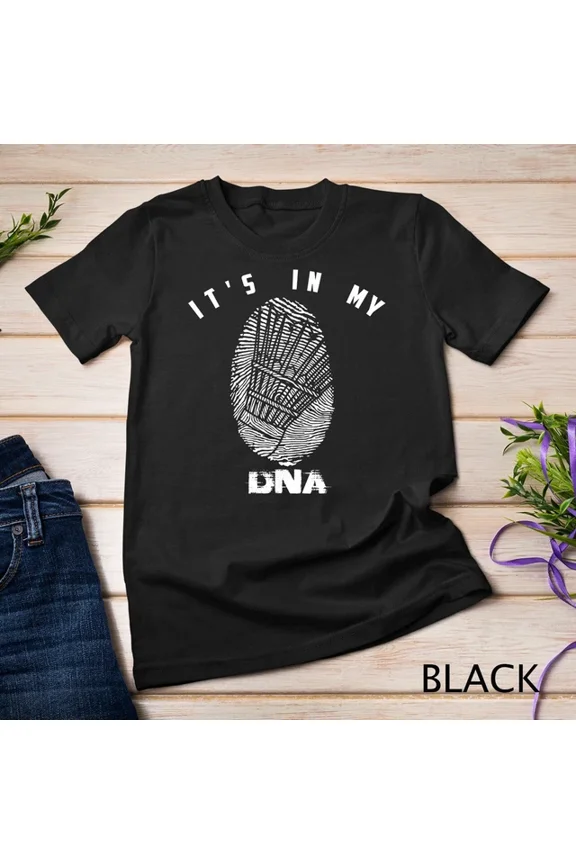 Funny It'S In My Dna For Family Of Badminton Players Unisex T-Shirt
