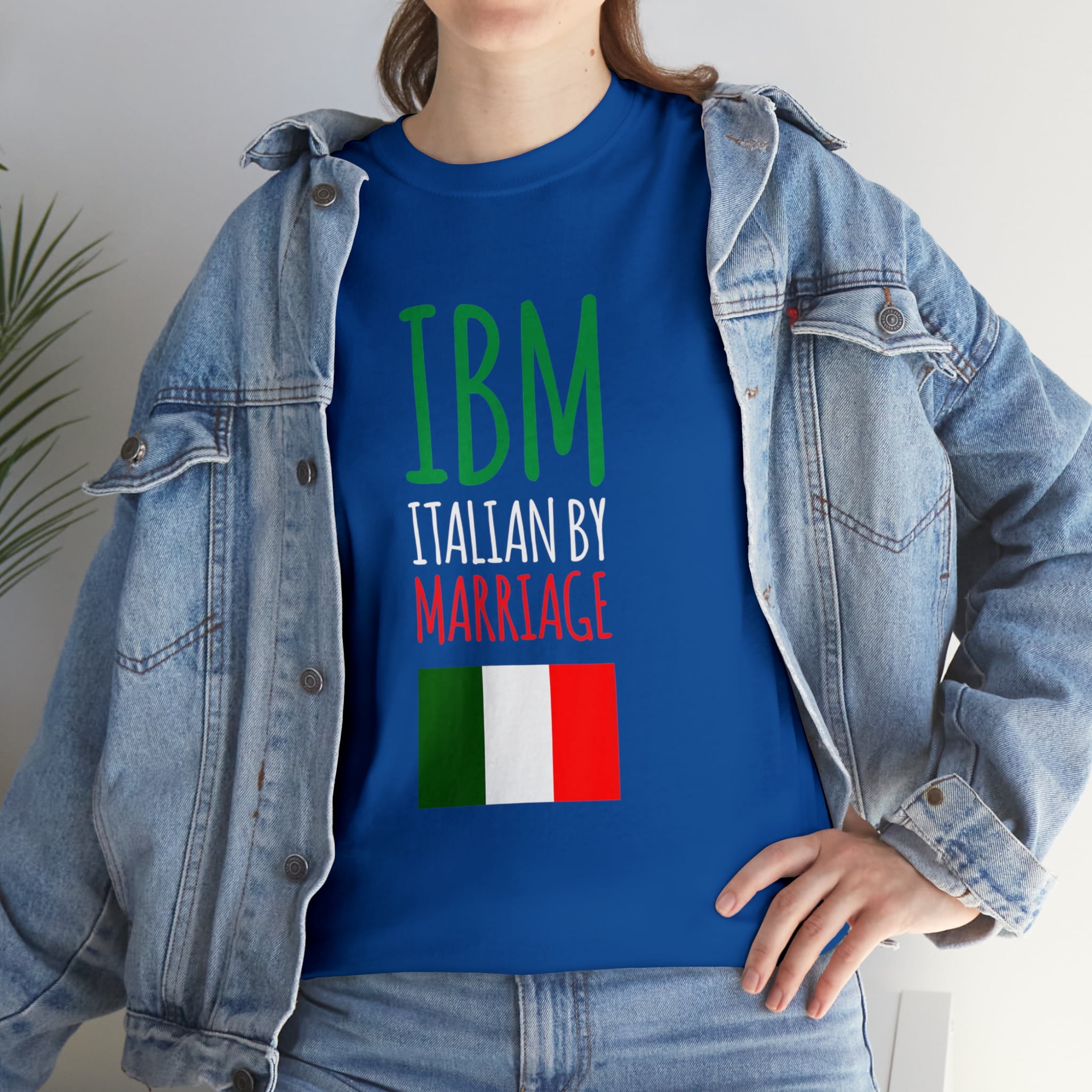 Italian By Marriage Funny Italian T Shirt Italian By Marriage Funny Italian T Shirt