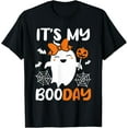 thumbnail image 1 of Funny Its My Boo Day Cute Halloween Birthday Ghost Pumpkin T-Shirt, 1 of 3