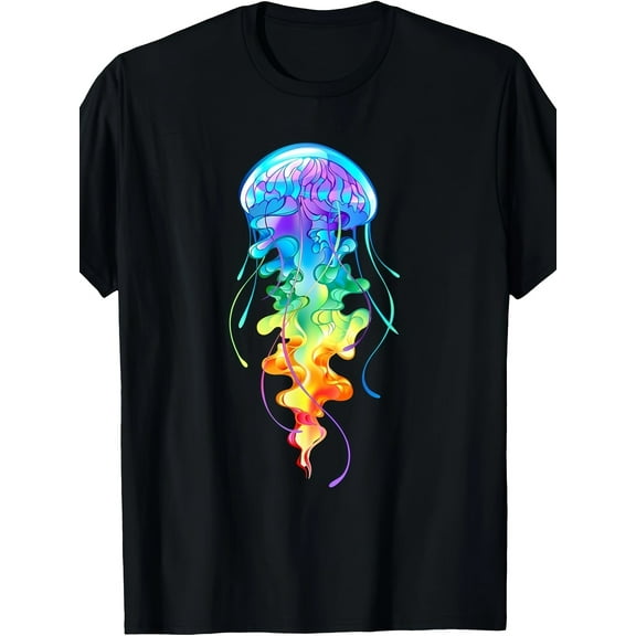 Funny Jellyfish For Autism T-Shirt 100% Cotton - 220g