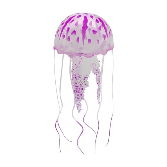 Funny Jellyfish Toy FishTank Accessories Underwater World Floating Decors Cartoon Aquarium Ornaments Toy Mini Jellyfish