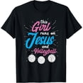 thumbnail image 1 of Funny Jesus And Volleyball Christian Sports Quote Women T-Shirt, 1 of 5