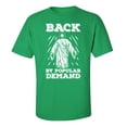 thumbnail image 1 of Funny Jesus: Back by Popular Demand Adult Short Sleeve T-Shirt-Green-Medium, 1 of 4