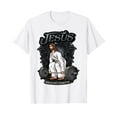 thumbnail image 1 of Funny Jesus Christian Weight Lifting Men Women Gym Gag Gifts T-Shirt, 1 of 5
