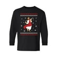 thumbnail image 1 of Funny Jesus Long Sleeve Shirt Christmas Kids Shirt for Girls Boys Holiday Gifts Dancing Jesus Top Merry Xmas 2020 Youth Xmas Outfit for Kids, 1 of 4