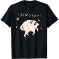 thumbnail image 1 of Funny Jimothy Opossum Bootleg Retro Star T-Shirt for Animal Lovers, 1 of 5