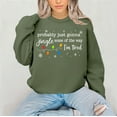 thumbnail image 1 of Funny Jingle Some of the Way Christmas Sweatshirt, 1 of 6