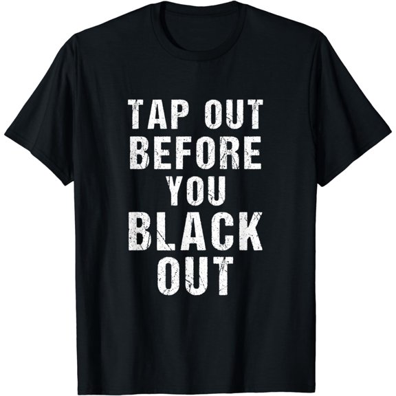 Funny Jiu Jitsu BJJ MMA Tap Out T-Shirt