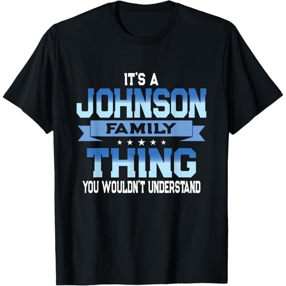 Funny Johnson Family Reunion - Matching Vacation T-Shirt