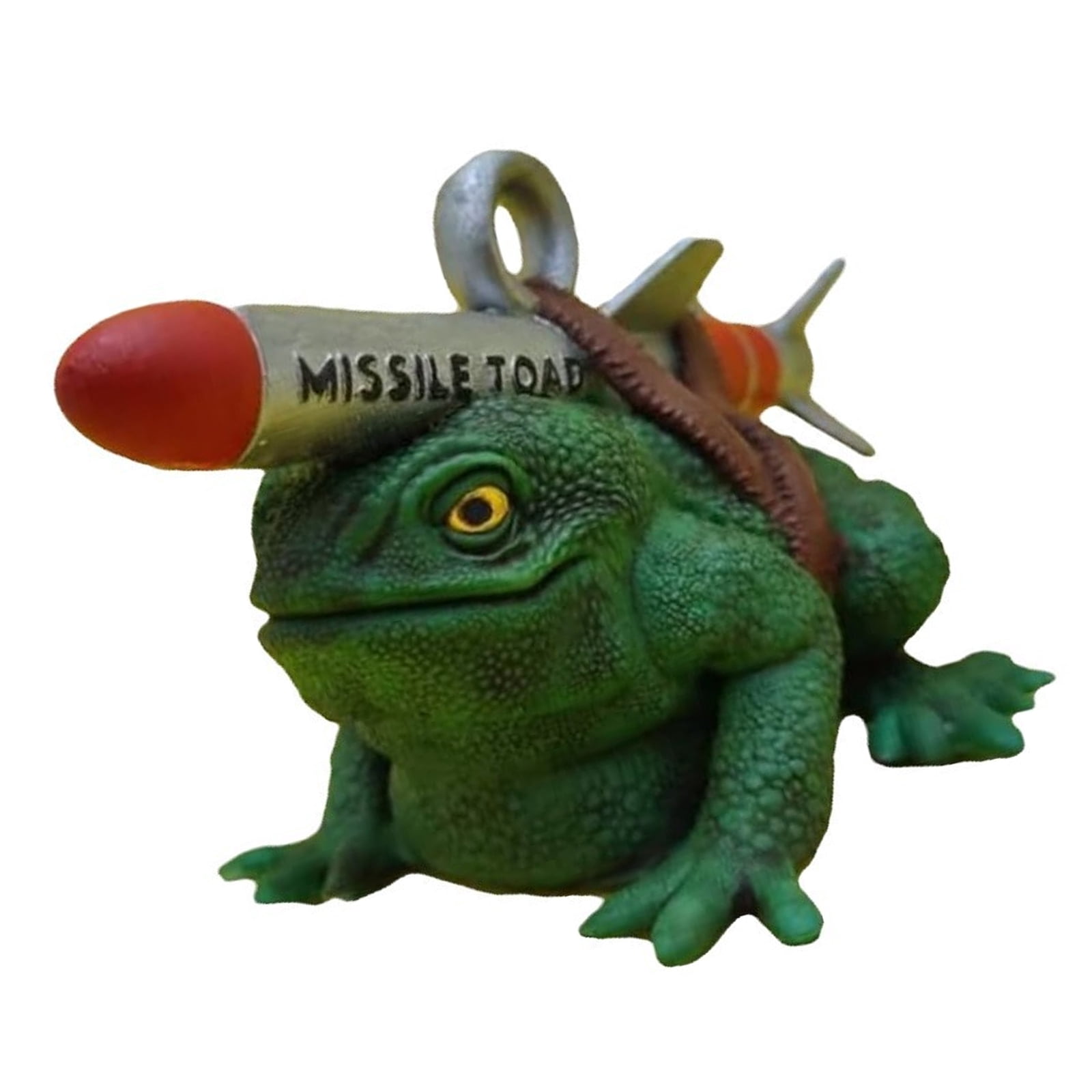 Rocket Toad Funny Joke Mistletoe Decors Missiles Toads Ornament for Christmas Tree ...