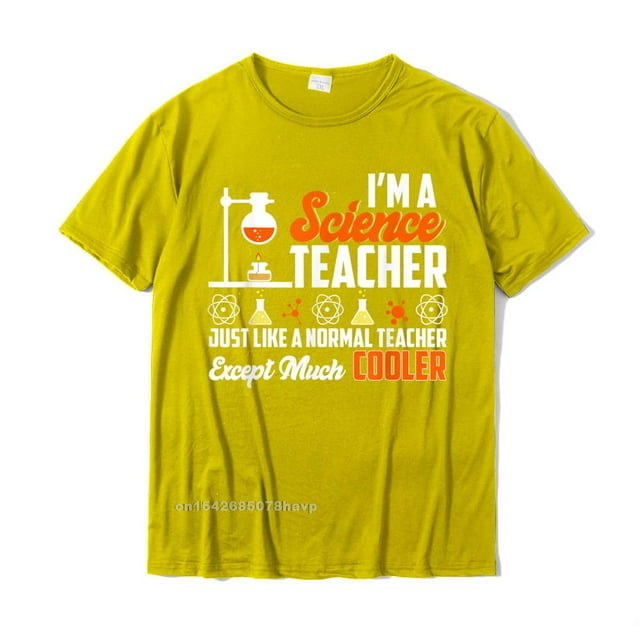 Funny Joke Science Teacher Biology Chemistry T-Shirt Funny Men's T ...